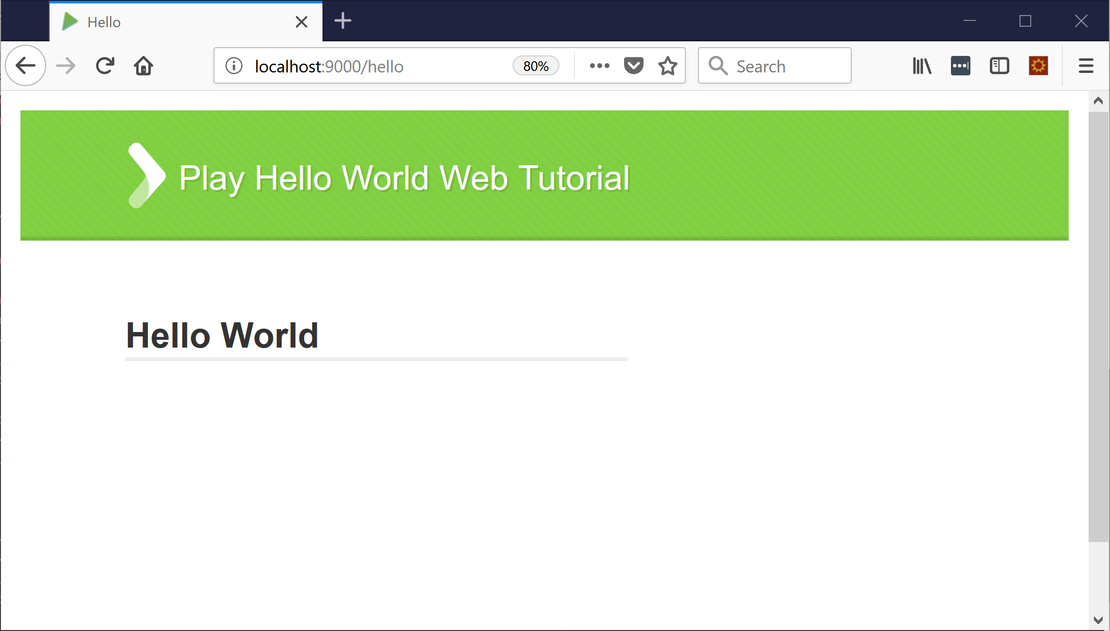 Add Request and response screen